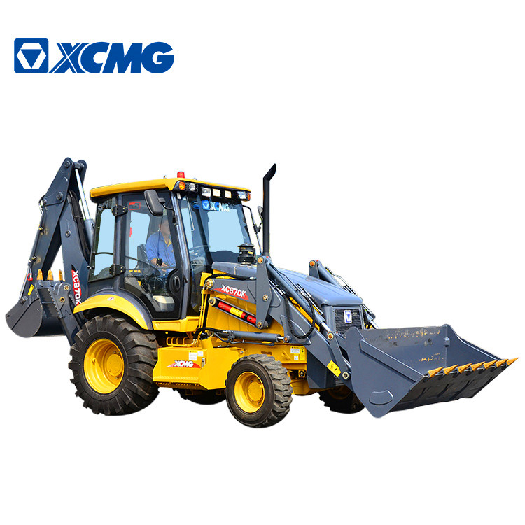 XCMG Official Mini Backhoe Loader XC870K 2.5 ton Chinese back hoe loaders for sale